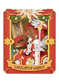 Kit Bricolage Paper Theater Cardcaptor Sakura Chasseuse de Cartes - Sakura